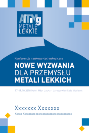 Program konferencji METALE-LEKKIE-2018